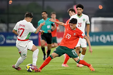 الهزيمة الثانية.. المغرب يخسر بسداسية أمام البرتغال في كأس العالم للناشئين